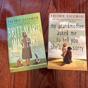 Set of 2 Fredrik Backman paperbacks